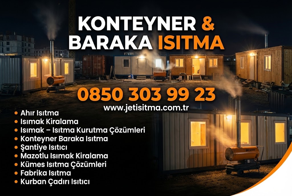 Konteyner Baraka Isıtma